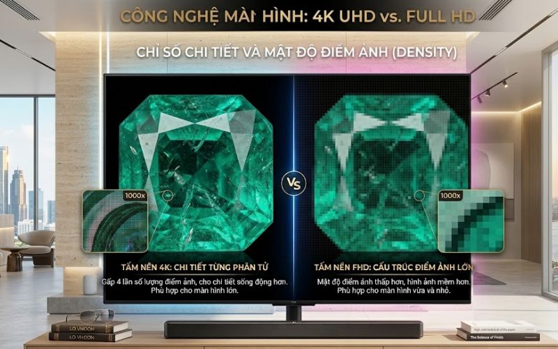 TV 4K Là Gì? Độ Phân Giải 4K Có Gì Khác Biệt?
